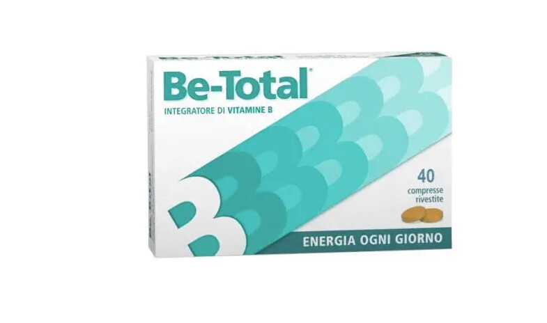 Be-Total - Integratore Alimentare di Vitamine B - Confezione 40 Compresse