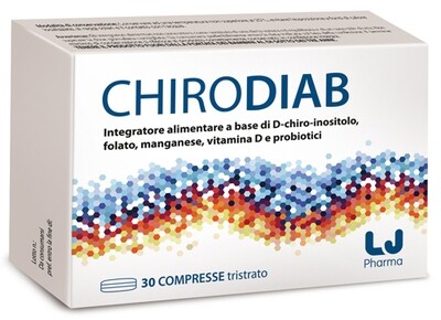 Chirodiab Compresse Integratore alimentare - Scatola 30 Compresse Tristrato