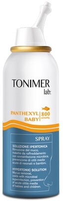 Tonimer Lab Panthexyl Baby 800 Spray Nasale - Soluzione Ipertonica - 100ml