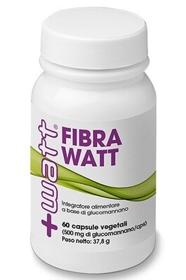 Fibrawatt Glucomannano - 60 Capsule - +Watt