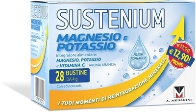 Sustenium Magnesio E Potassio - 28 Buste Promo