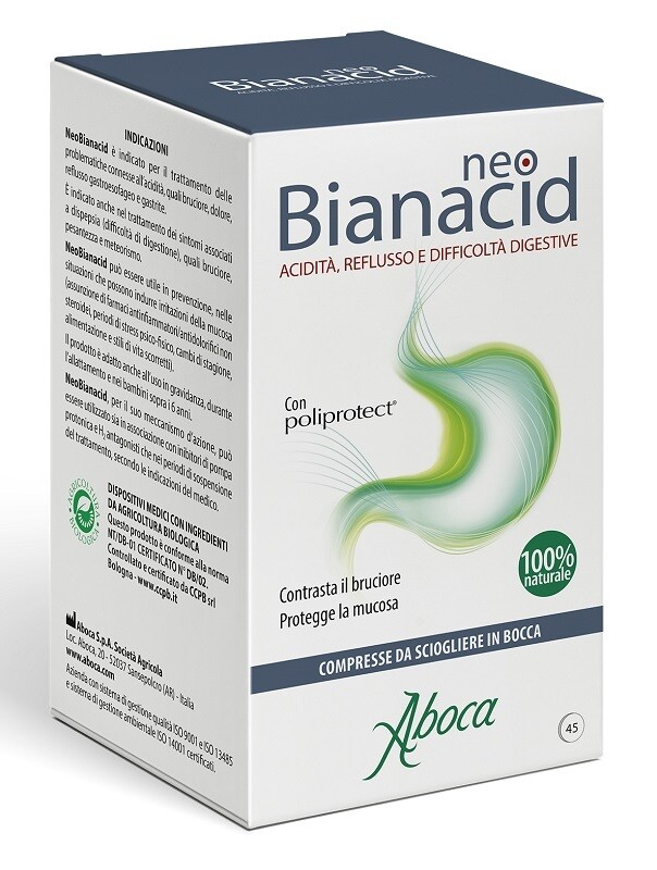 Neobianacid - 45 Compresse Masticabili