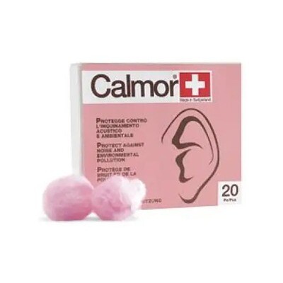 Calmor Tappi Auricolari - Otturatori auricolari modellabili adattabili al canale uditivo - Confezione 20 Tappi
