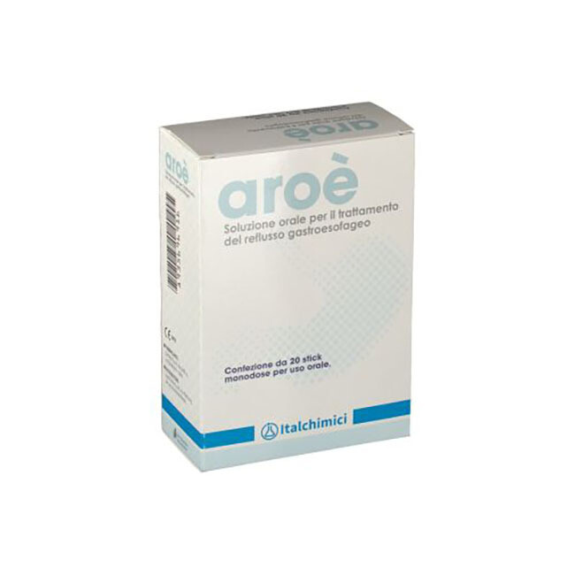 Aro� - Soluzione orale per il trattamento del reflusso gastroesofageo - Confezione 20 stick monodose