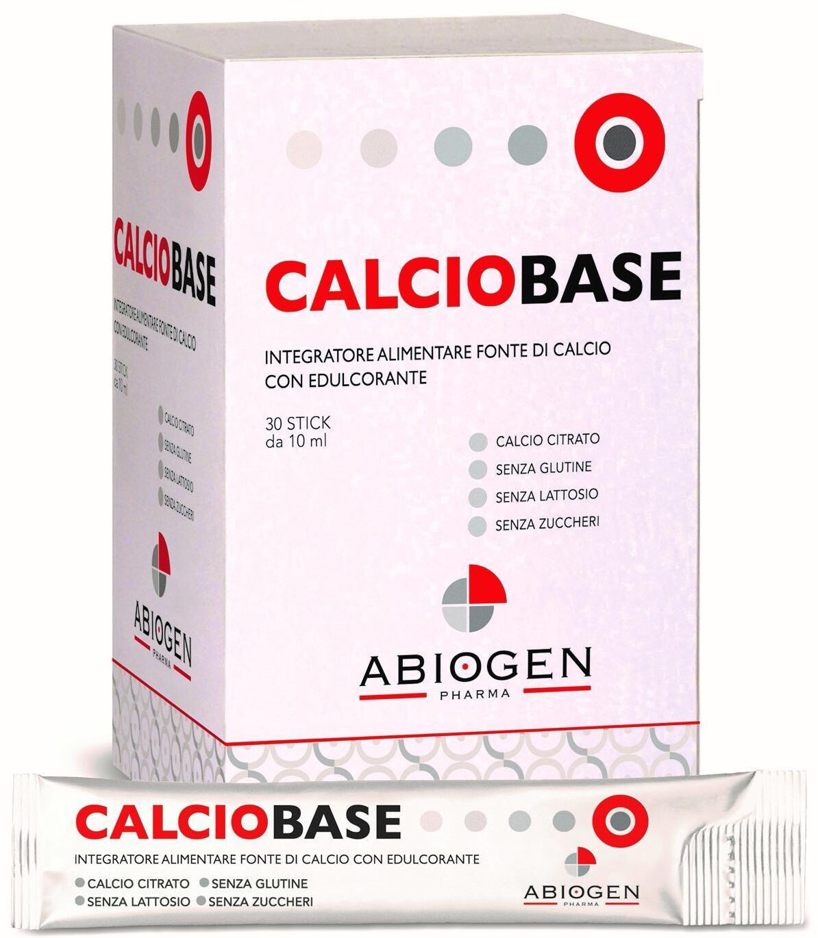 Calciobase Stick Fonte di Calcio con Edulcoranti - 30 Stick