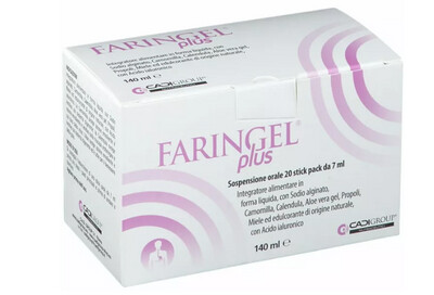 Faringel Plus - 20 Stick Pack Monodose 7ml