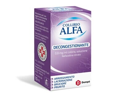 Collirio Alfa Decongestionante Gocce 0,8mg/ml - Falcone 10ml
