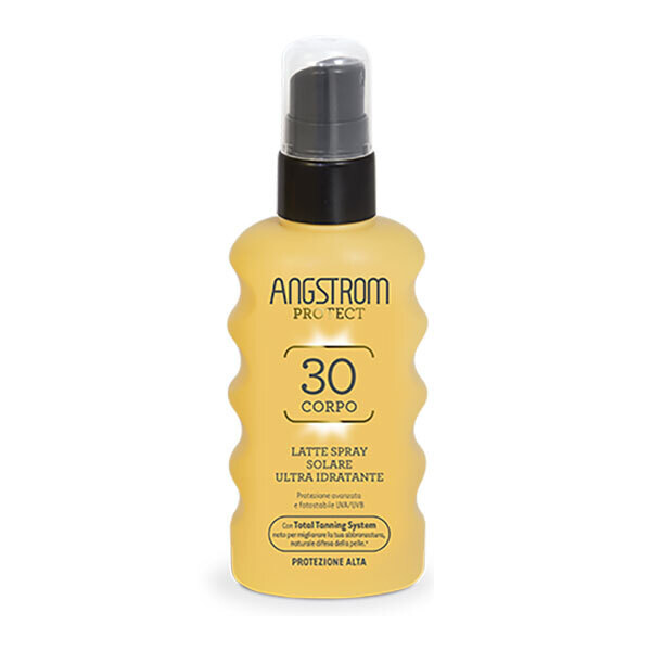 Angstrom Protect Latte Solare Spray Corpo Ultra Idratante - Fattore Di Protezione 30 - 175ml