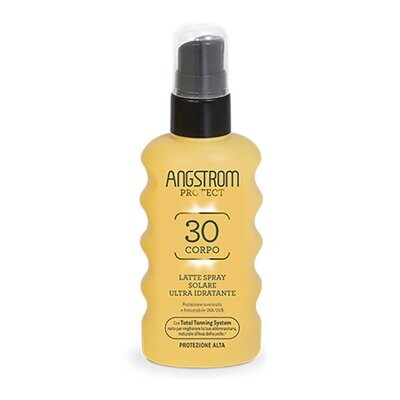 Angstrom Protect Latte Solare Spray Corpo Ultra Idratante - Fattore Di Protezione 30 - 175ml