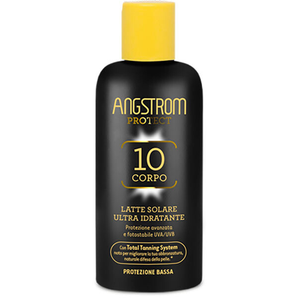 Angstrom Protect Latte Solare Corpo Ultra Idratante - Fattore Di Protezione 10 - 200ml