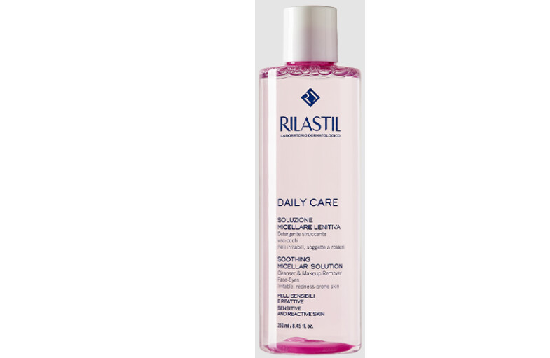 Rilastil Daily Care Soluzione Micellare Lenitiva - Detergente Struccante Viso Occhi - 250ml