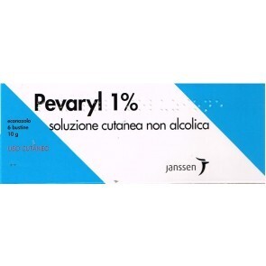 Pevaryl 1% Soluzione Cutanea Non Alcolica - 6 Buste da 10g