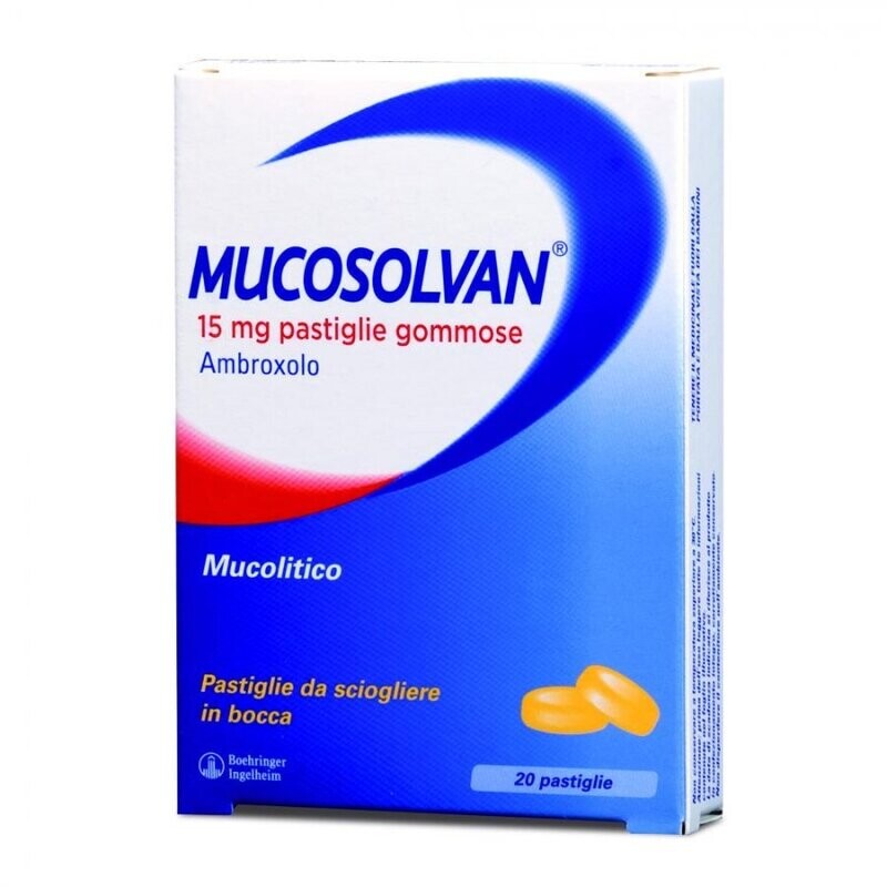 Mucosolvan 15mg - 20 Pastiglie Gommose
