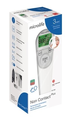 Microlife Termometro Non Contact Plus - Termometro Frontale Automatico Senza Contatto NC 200 Plus