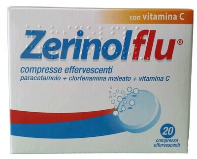 Zerinolflu - 20 Compresse Effervescenti