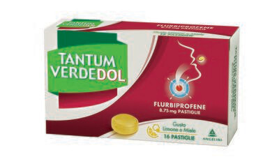 Tantum Verdedol Limone e Miele - Flurbiprofene - 16 Pastiglie
