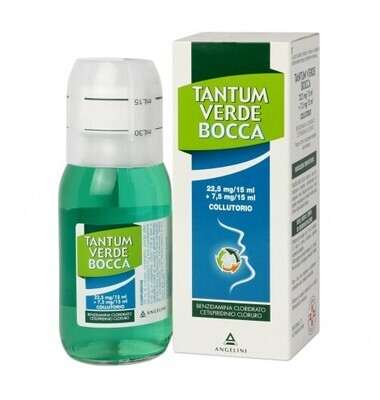 Tantum Verde Bocca 22,5+7,5mg Colluttorio - Flacone 240ml
