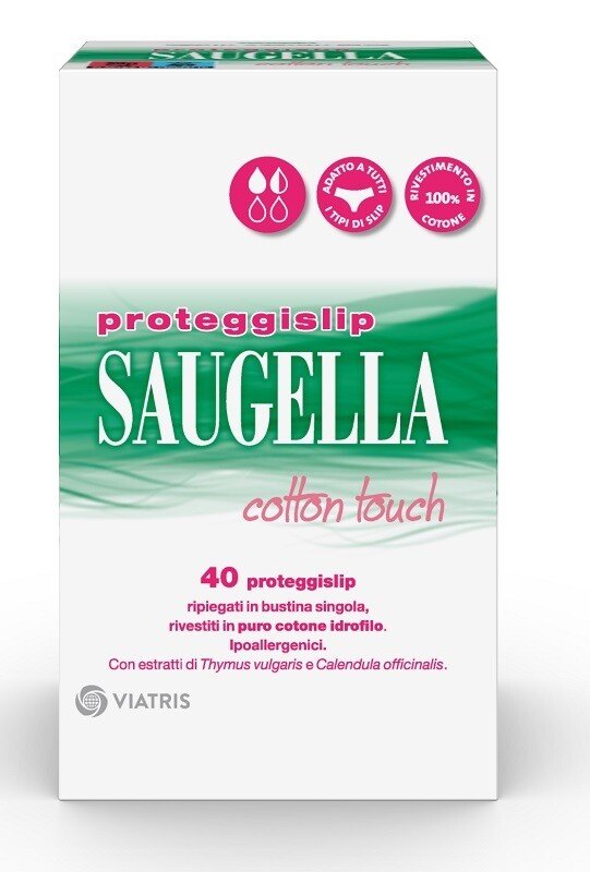 Saugella Proteggislip in Puro Cotone Idrofilo - 40 Proteggislip