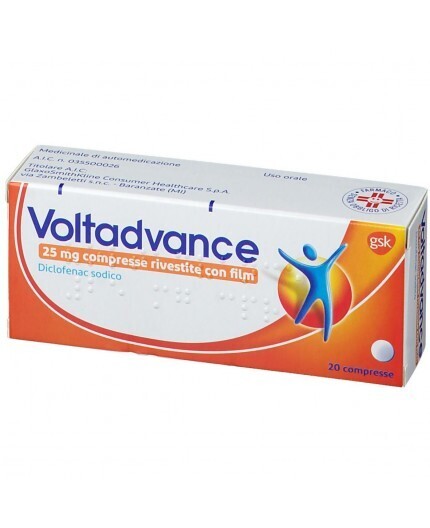 Voltadvance 25 mg Compresse Rivestite - Diclofenac - 20 Compresse