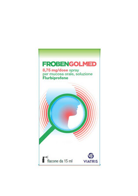 Frobengolmed Spray Orale - Flurbiprofene - 15ml