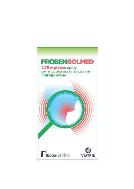 Frobengolmed Spray Orale - Flurbiprofene - 15ml