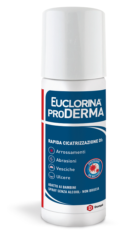 Euclorina Proderma Spray - Rapida Cicatrizzazione - 125ml