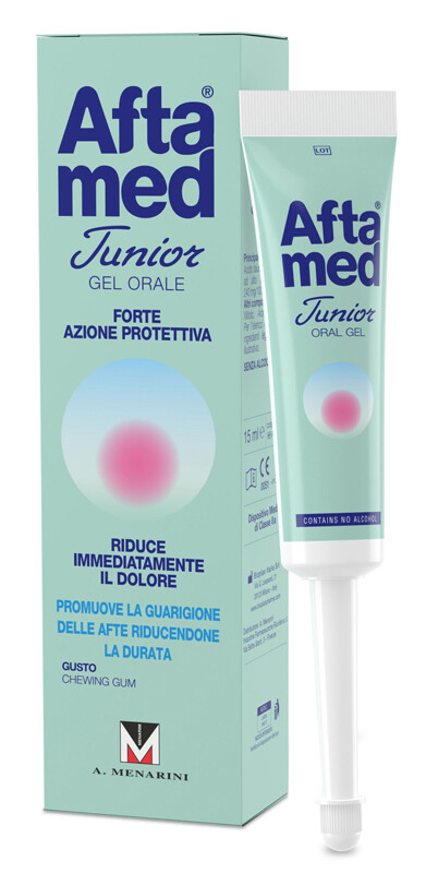 Aftamed Junior Gel Orale - Forte Azione Protettiva - 15ml