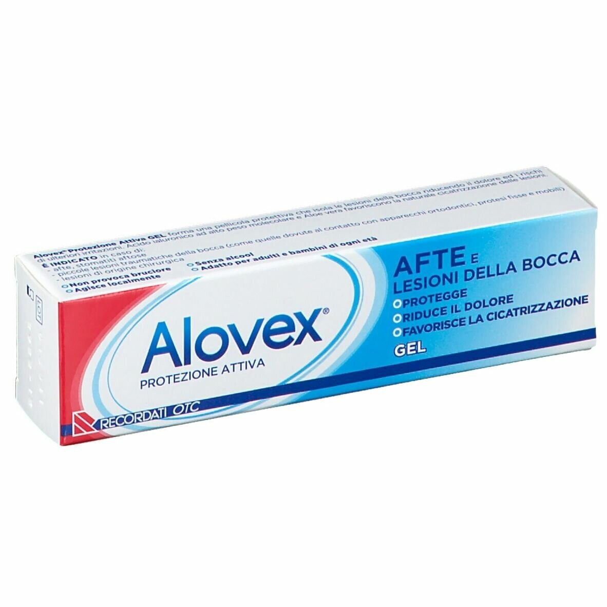 Alovex Protezione Attiva Gel - Afte e Lesioni Orali - 8ml