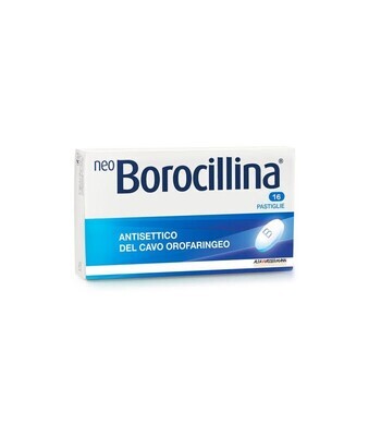 Neoborocillina 1,2+20mg - Antisettico Del Cavo Orale - 16 Pastiglie