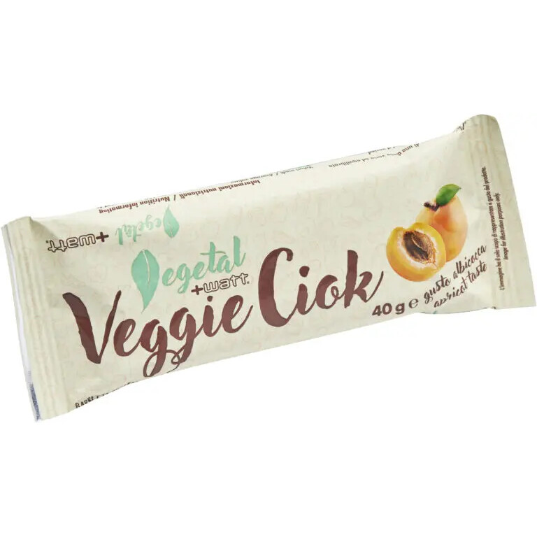 Veggie Ciok Barretta Albicocca 40g - +Watt