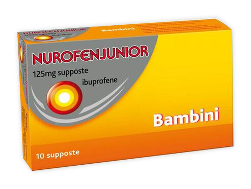 Nurofenjunior 125 mg Bambini - 10 Supposte