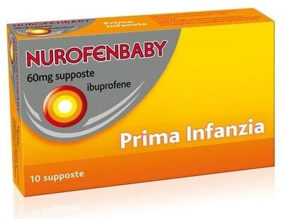 Nurofenbaby Prima Infanzia 60 mg - 10 Supposte