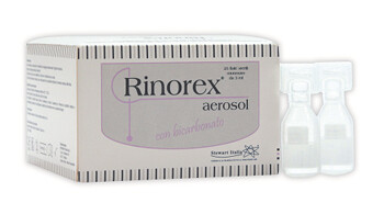 Rinorex Aerosol - Con Bicarbonato - 25 Flaconcini x 3 ml
