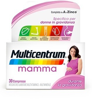 Multicentrum Mamma - Durante La Gravidanza - 30 Compresse