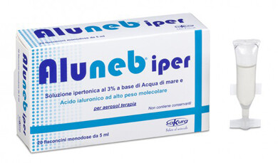 Aluneb Iper Soluzione Ipertonica 3% - 20 Flaconcini Monodose 5ml