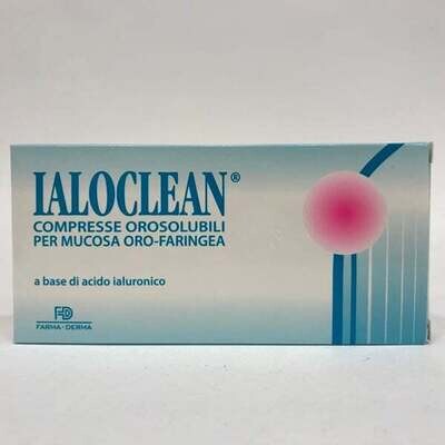 Ialoclean Compresse Orosolubili Per Mucosa Oro Faringea - 30 Compresse Orosolubili