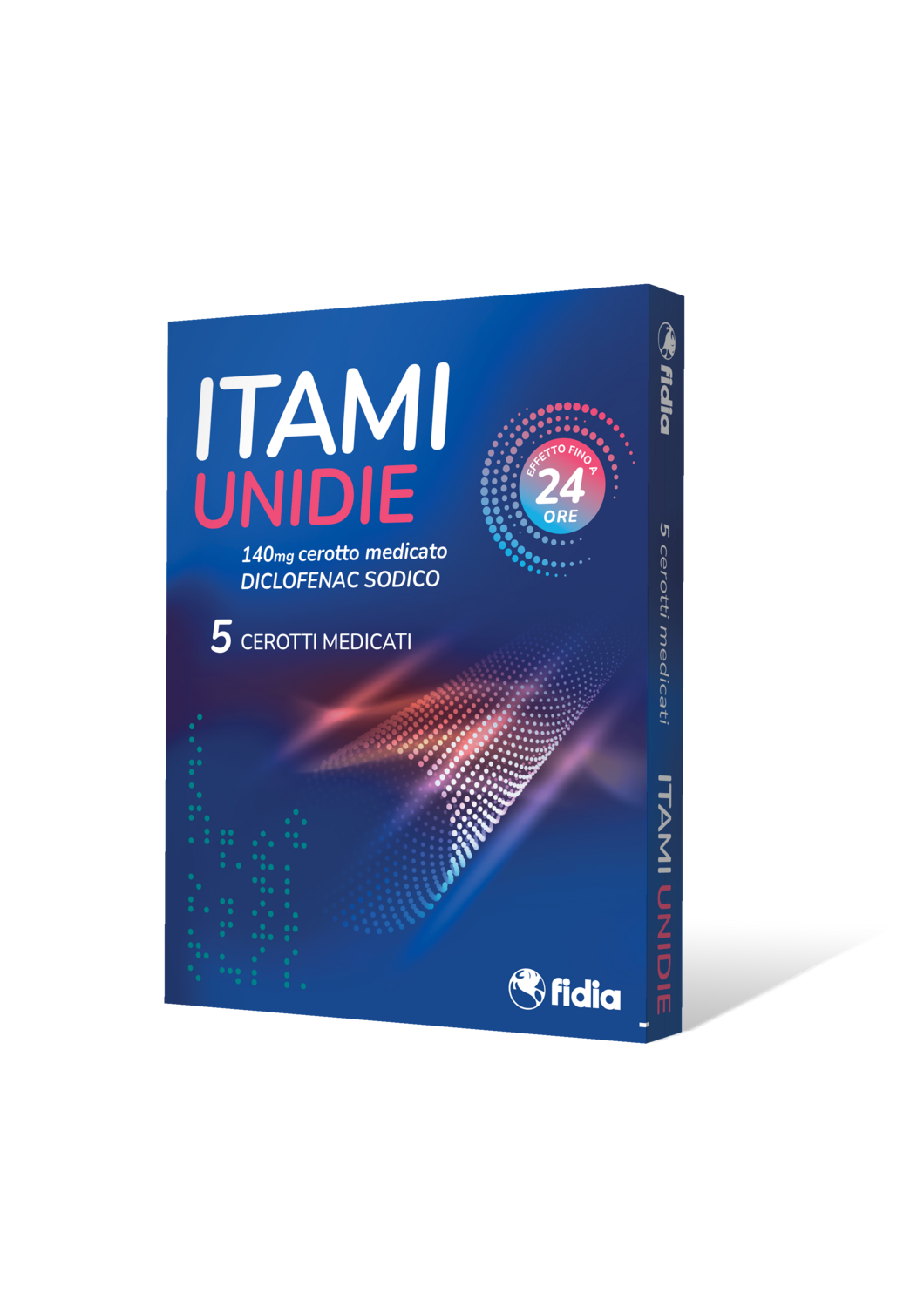 Itami Unidie 140 mg Cerotti Medicati - 5 Cerotti