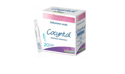 Cocyntal - Medicinale Omeopatico - Boiron - 20 Contenitori Monodose 1ml