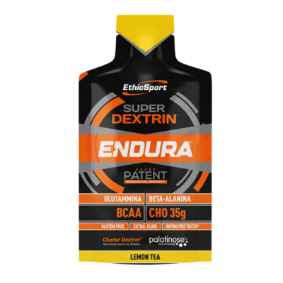 Super Dextrin Endura - Gel Energetico  60ml - Gusti Arancia - Tropical - Lemmon Tea