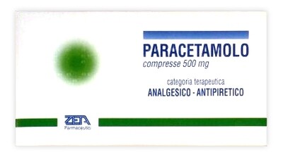 Paracetamolo Zeta 500 mg - 20 Compresse