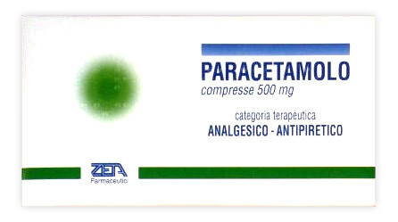 Paracetamolo Zeta 500 mg - 20 Compresse