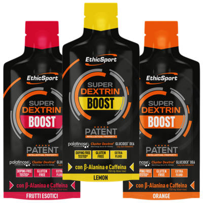 Super Dextrin Boost - Lemon - Orange - Frutti Esotici - EthicSport - 30ml