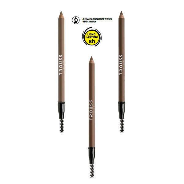 Trouss Make Up Matita Sopracciglia - 24 Dark Blonde - 25 Light Brown - 26 Dark Brown