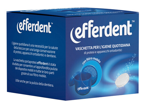 Efferdent Vaschetta Portaprotesi - 1 Pz