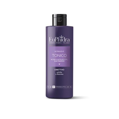 Euphidra Ultralight Tonico - Esfolia E Illumina - 200 ml