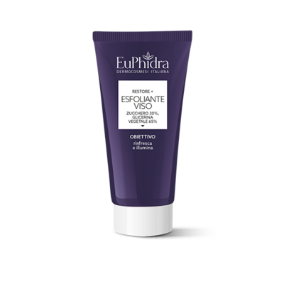 Euphidra Esfoliante Viso Restore+ - Rinfresca E Illumina - 75 ml