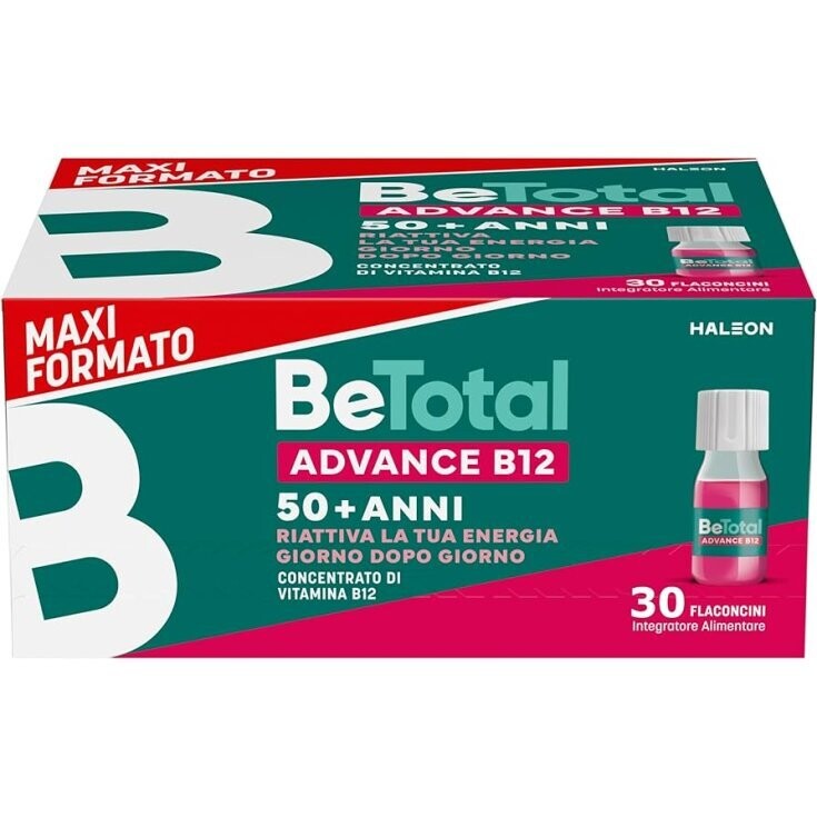 Betotal Advance B12 - 50+ Anni - 30 Flaconcini