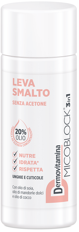 Dermovitamina Micoblock 3 In 1 Levasmalto - Senza Acetone - 125 ml