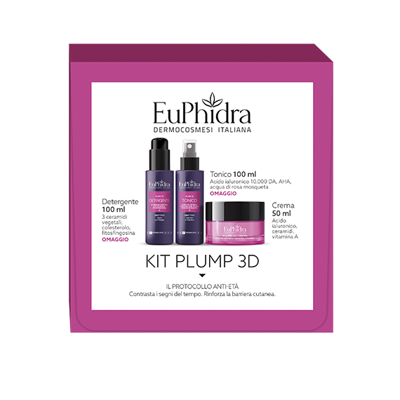 Euphidra Plump 3D KIT - Protocollo Anti Età - 1 Cofanetto