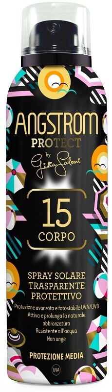 Angstrom Spray Solare Trasparente Protettivo - Fattore Di Protezione 15 - 150 ml